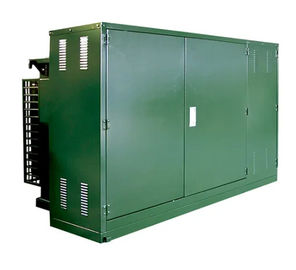 1000 KVAによって包まれる変圧器サブステーションによって結合される移動式箱のサブステーション サプライヤー